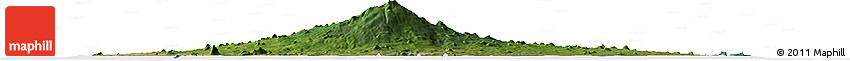 Satellite Horizon Map of Cheju-Do, cropped outside