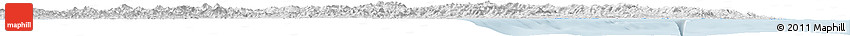 Silver Style Horizon Map of Kang-Won-Do
