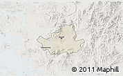 Shaded Relief 3D Map of Seoul, lighten