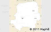 Classic Style Simple Map of Taegu