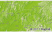 Physical 3D Map of Taejon