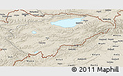 Shaded Relief 3D Map of Issyk-Kul