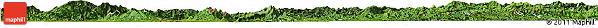 Satellite Horizon Map of Houay Xay