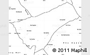 Blank Simple Map of Houay Xay