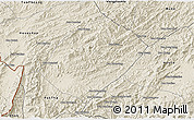 Shaded Relief 3D Map of Pha Oudom