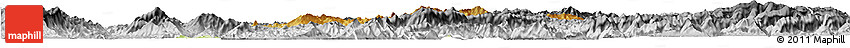 Physical Horizon Map of Pha Oudom, desaturated