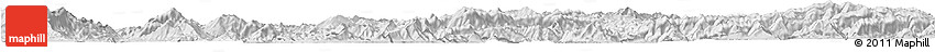 Silver Style Horizon Map of Pha Oudom