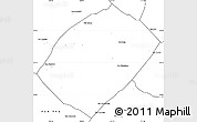 Blank Simple Map of Pha Oudom
