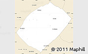 Classic Style Simple Map of Pha Oudom