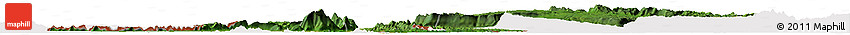 Satellite Horizon Map of Champassack, cropped outside
