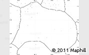 Blank Simple Map of Paksong, no labels
