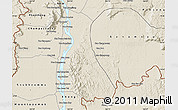 Shaded Relief Map of Pathouphone