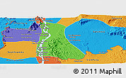 Political Panoramic Map of Pathouphone