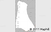 Gray Simple Map of Pathouphone