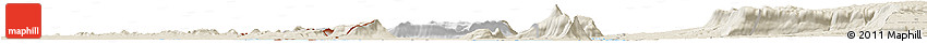 Classic Style Horizon Map of Sanasomboune