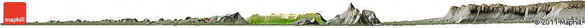 Physical Horizon Map of Sanasomboune, darken, semi-desaturated