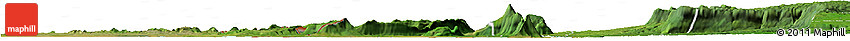 Satellite Horizon Map of Sanasomboune