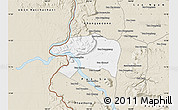 Classic Style Map of Sanasomboune