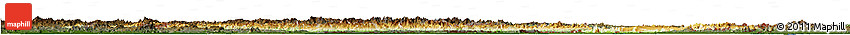 Physical Horizon Map of Laos, darken