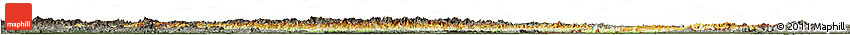 Physical Horizon Map of Laos, darken, semi-desaturated