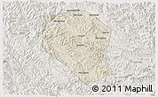 Shaded Relief 3D Map of Samneua, lighten