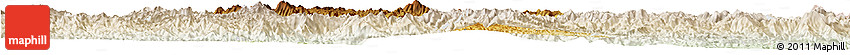 Physical Horizon Map of Samneua, lighten