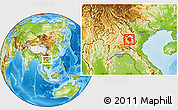 Physical Location Map of Samneua