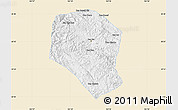 Classic Style Map of Samneua, single color outside