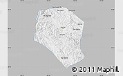 Gray Map of Samneua, single color outside