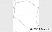 Blank Simple Map of Samneua, no labels