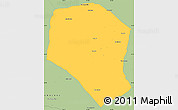 Savanna Style Simple Map of Samneua