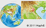 Physical Location Map of Samtay, highlighted parent region