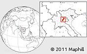 Blank Location Map of Viengthong