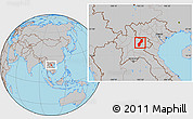 Gray Location Map of Viengthong