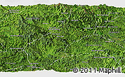 Satellite Panoramic Map of Viengthong
