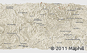 Shaded Relief Panoramic Map of Viengthong