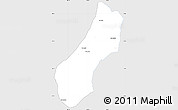 Silver Style Simple Map of Viengthong, single color outside