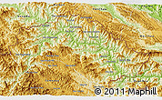 Physical 3D Map of Xiengkho