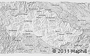 Silver Style 3D Map of Xiengkho