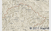 Shaded Relief Map of Xiengkho