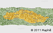 Savanna Style Panoramic Map of Xiengkho