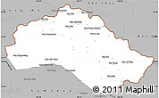 Gray Simple Map of Xiengkho