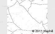 Blank Simple Map of Boualapha, no labels