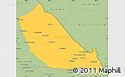 Savanna Style Simple Map of Boualapha