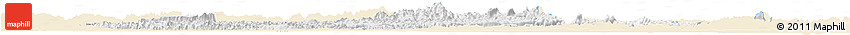 Classic Style Horizon Map of Khammouane, single color outside