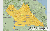 Savanna Style Map of Khammouane