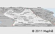 Gray Panoramic Map of Khammouane