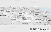 Silver Style Panoramic Map of Khammouane