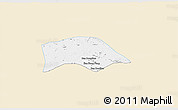 Classic Style 3D Map of Saybouathong, single color outside