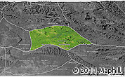 Satellite 3D Map of Saybouathong, desaturated